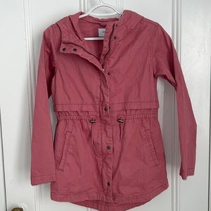 Old Navy Two Pocket Utility Cargo Parka in Pink Mauve